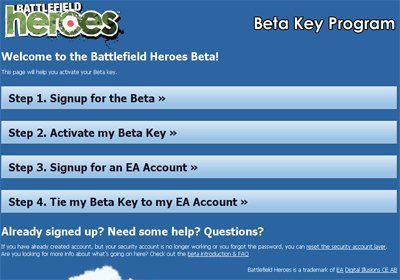 Battlefield Heroes - Как попасть в бету BH