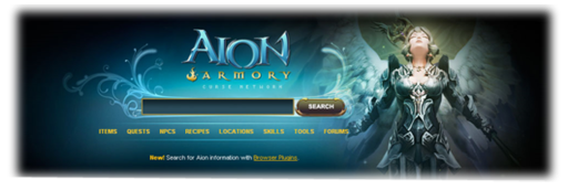 Aion Armory - база знаний по игре