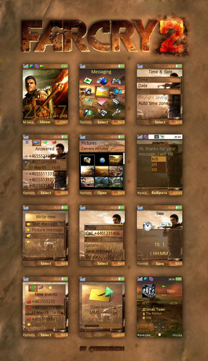 Far Cry 2 - Тема по игре для Sony Ericsson