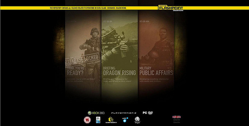 Operation Flashpoint: Dragon Rising - Новый оффициальный сайт