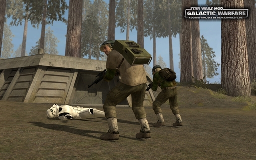 Call of Duty 4: Modern Warfare - Мод Star Wars: Galactic Warfare