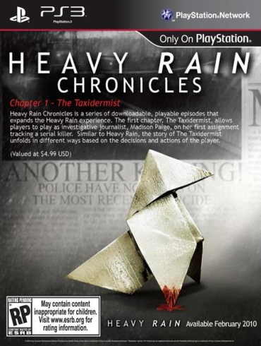 Heavy Rain - Heavy Rain: Chronicles DLC перенесли