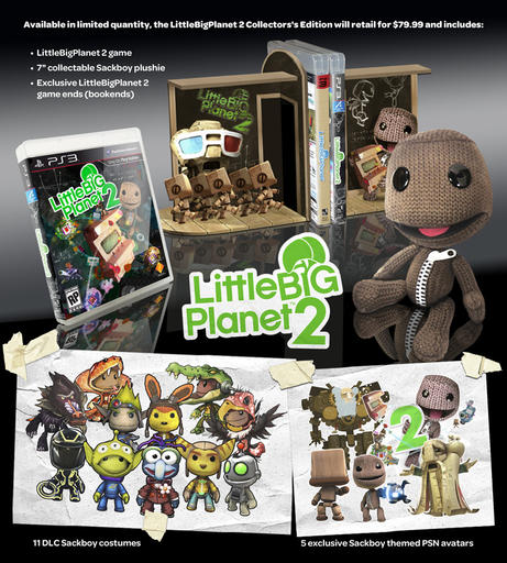 LittleBigPlanet 2 - LittleBigPlanet 2 в ноябре с коллекционным изданием