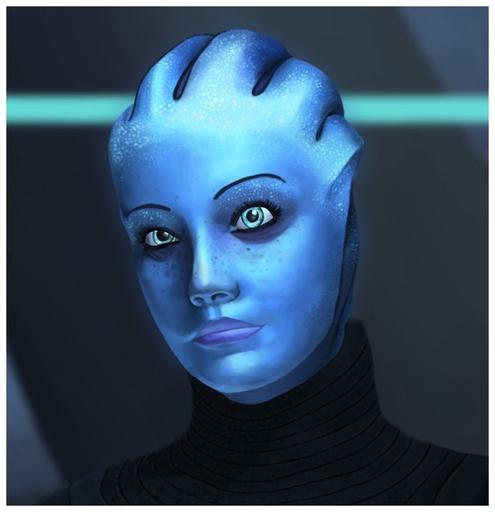 Mass Effect - Лиара Т'Сони (Liara T'Soni) Часть 1