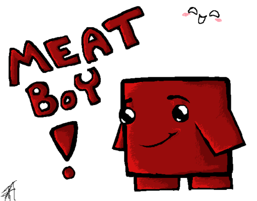 Super Meat Boy - Крови, больше крови! И не забудьте кусок мяса положить. И чтобы он улыбался!