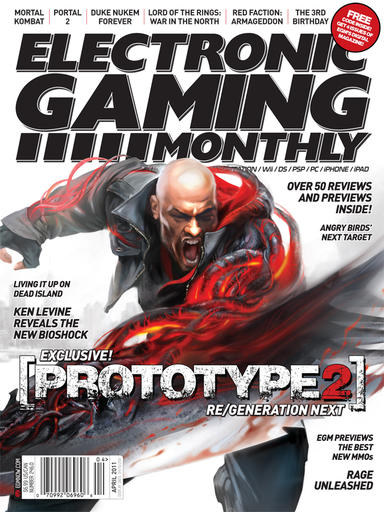 Prototype 2 в Electronic Gaming Monthly