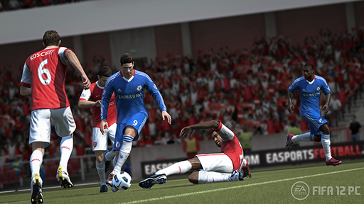 Программное ядро Player Impact Engine станет основой FIFA 12 для PC