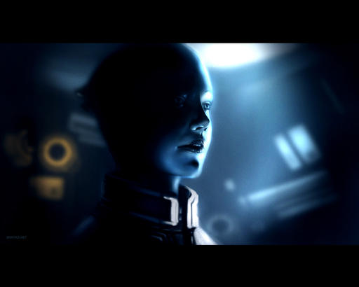 Mass Effect 3 - Лиара Т'Сони. Фанарт