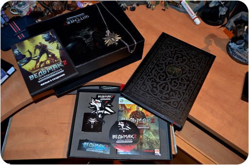 Ведьмак 2: Убийцы королей - Коллекционка для X-Box 360. Обзор ведьмачьего подарка на ДР Gamer.ru.