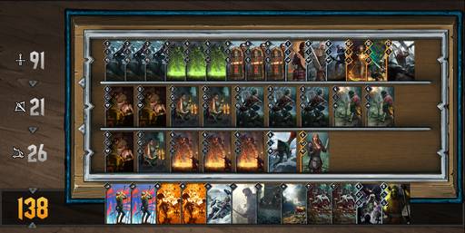 Gwent: The Witcher Card Game - Тактики и стратегии: Построение колод из имеющихся карт v 1.0