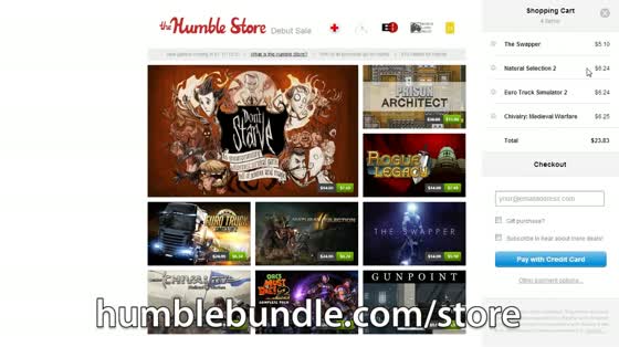 Humble Bundle приходит с новым цифровым магазином 24/7, свежие предложения ежедневно